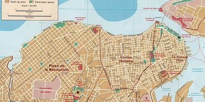 Offline kaart van Havana